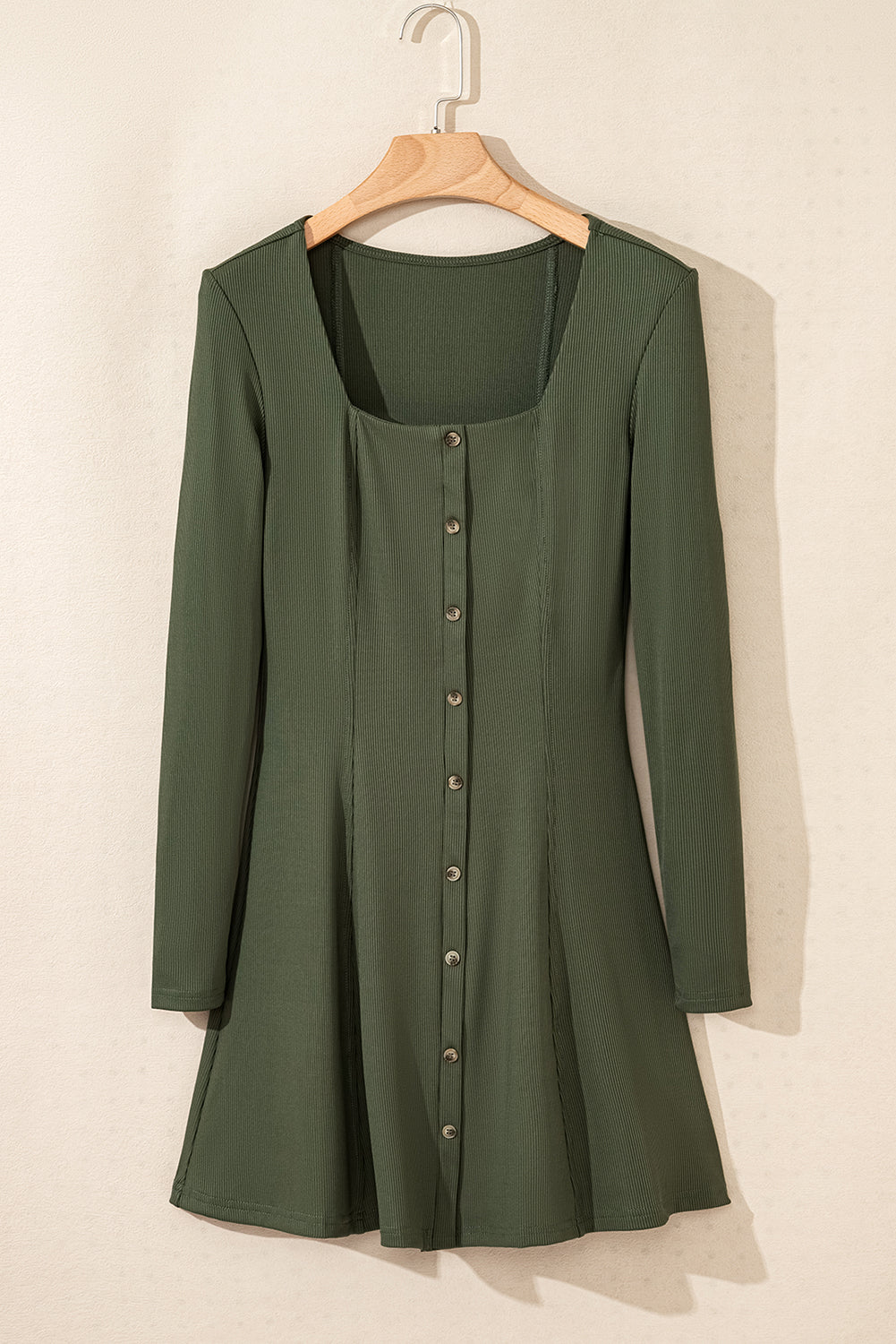 The Arden Rib Knit Mini Dress