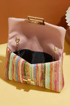 Verona Woven Chain Bag