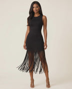 The Marseille Fringe Midi Dress